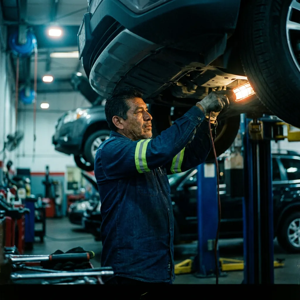 Ropa de trabajo de mezclilla para automotriz